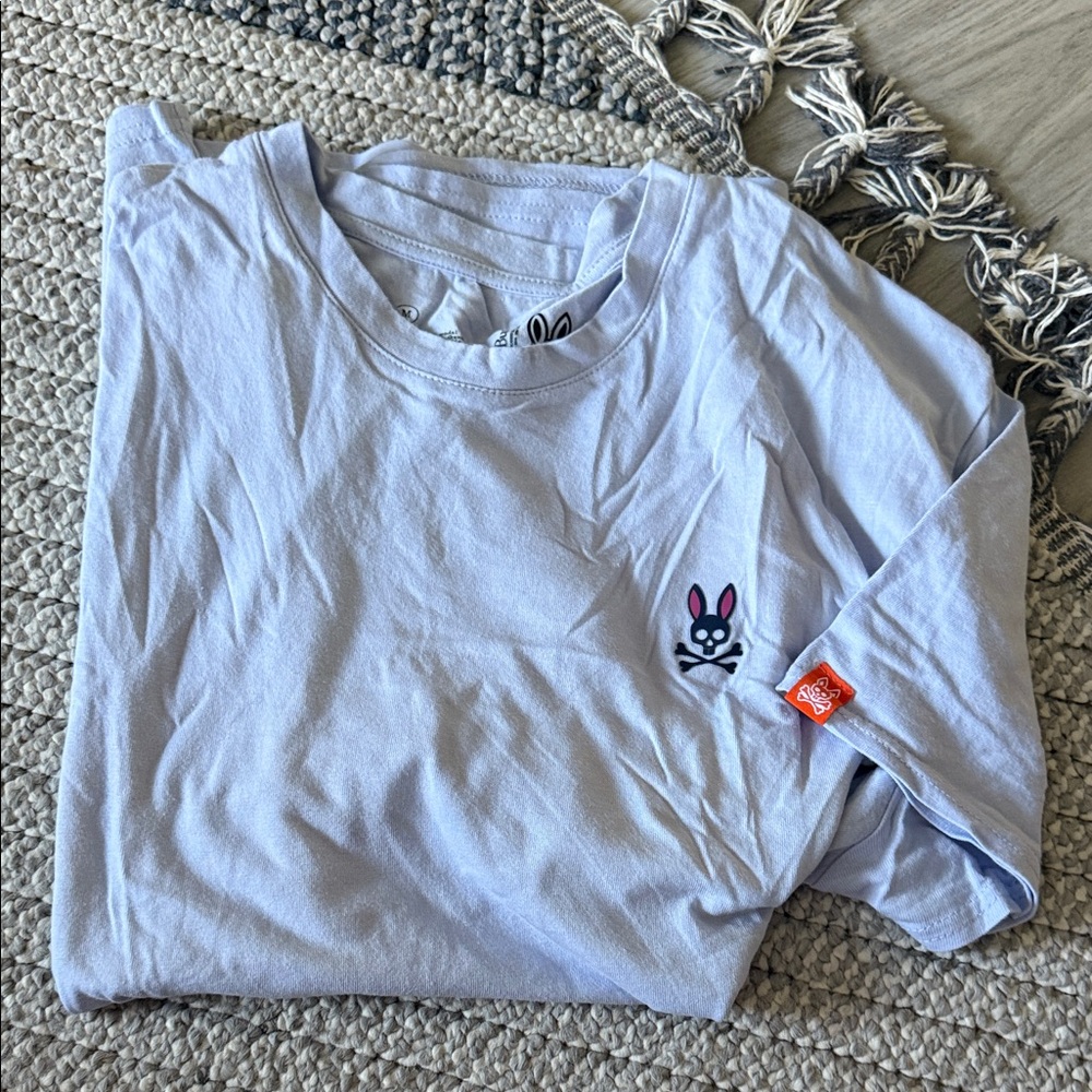 Psycho Bunny Light Gray Short Sleeve Tee